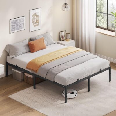VASAGLE Marco de Cama Doble, para Colchón de 135 x 190 cm, de...
